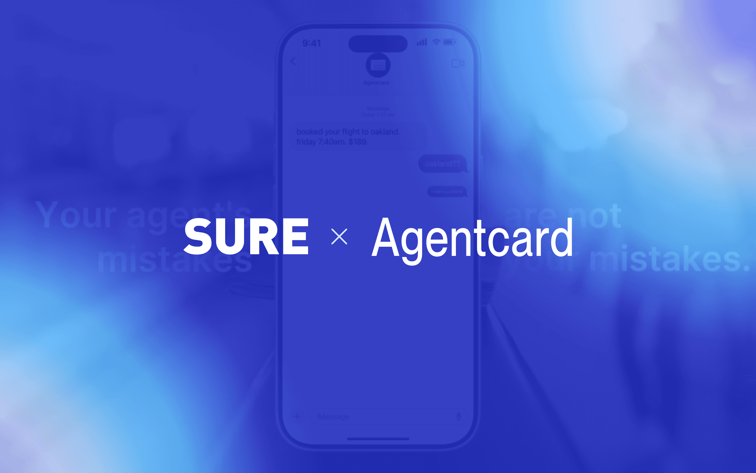 Sure and Agentcard bring purchase protection to agent commerce